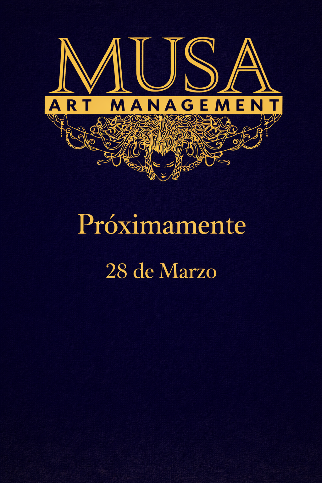 Cartel Proximamente marzo